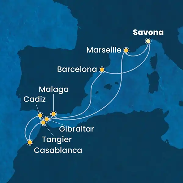 krstarenje istocni mediteran costa deliziosa 2