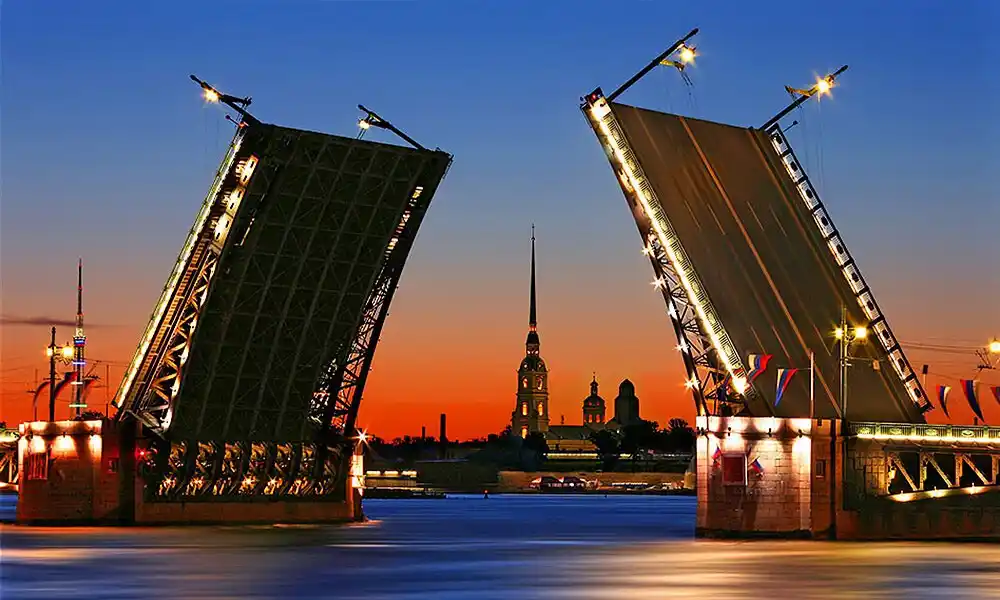 Sankt Peterburg i Moskva